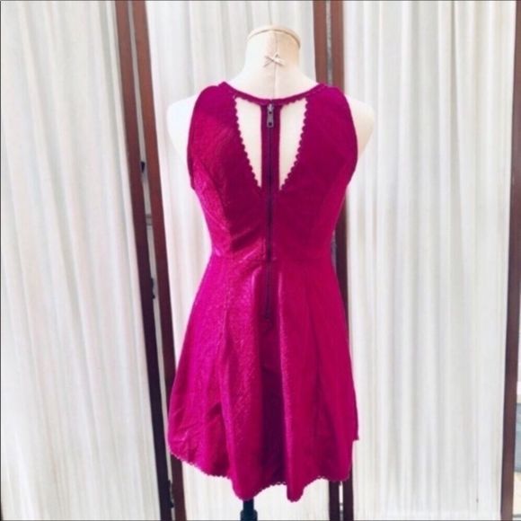 Free People Miss Connections Lace Cutout Dress - Picture 5 of 6